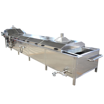 5.5KW 500 kg/h Commerciële blancheeruimte voor paddenstoelen
