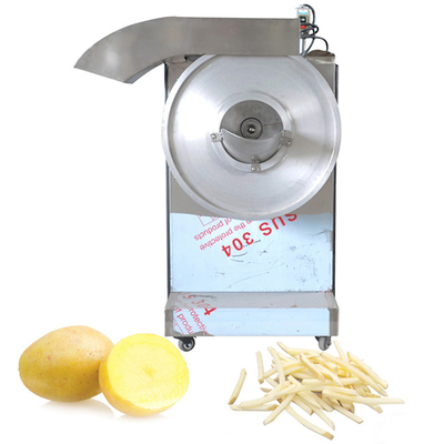 Restaurant roestvrij staal aardappelfinger chips snijmachine