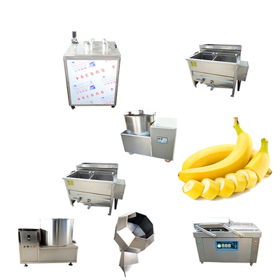 Volledig automatische Banana Chips Maker Snack Frying Machine