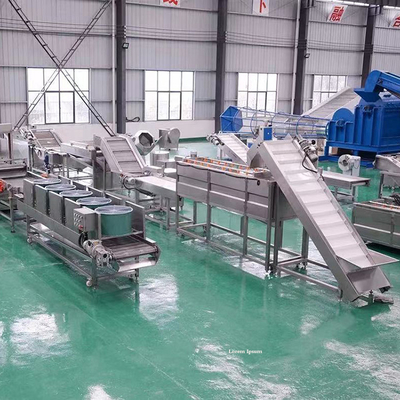 Productielijn 60 eenheden per jaar Productie voor 2-3mm Banana Chips Dikte
