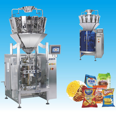 3500 ml aardappelchip snack verpakkingsmachine 520W gewicht verpakkingsmachine