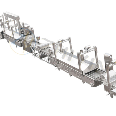 Bevroren frietjes aardappel crisps machine 50kg/h Energiebesparing 220V