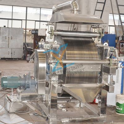 SUS304 Emulsion Scraper Drying Machine Liquid Chemical Crystallization Drying Machine Steam Heating Drum Scraper Dryer