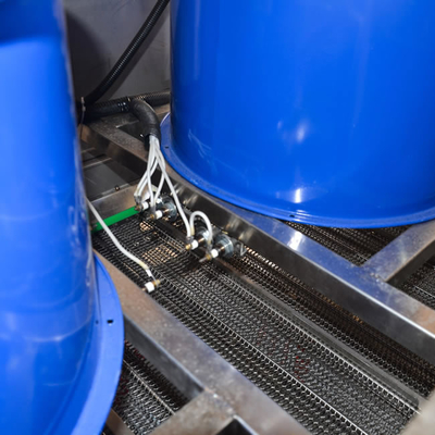700 mm aardappelchips ontdooien commerciële fruit dehydrator machine